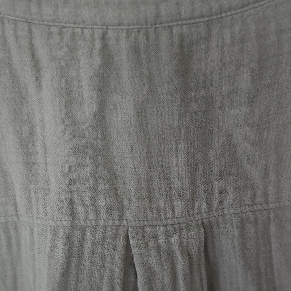 Caslon Green Mandarin Collar Tunic - Picture 6 of 8